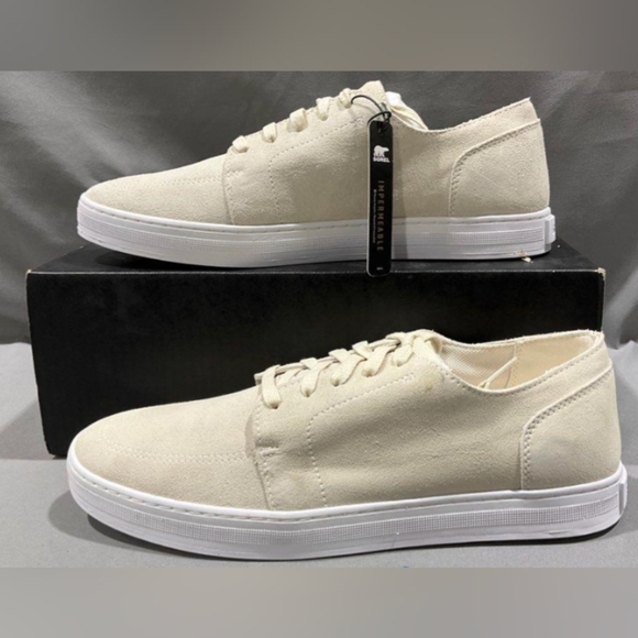 Sorel C-Street Lace-up Beige Athletic Shoes Men's 10.5 NIB MSRP $90 - Picture 4 of 9